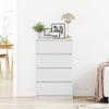 Sideboard White 60x35x98.5 cm Particleboard