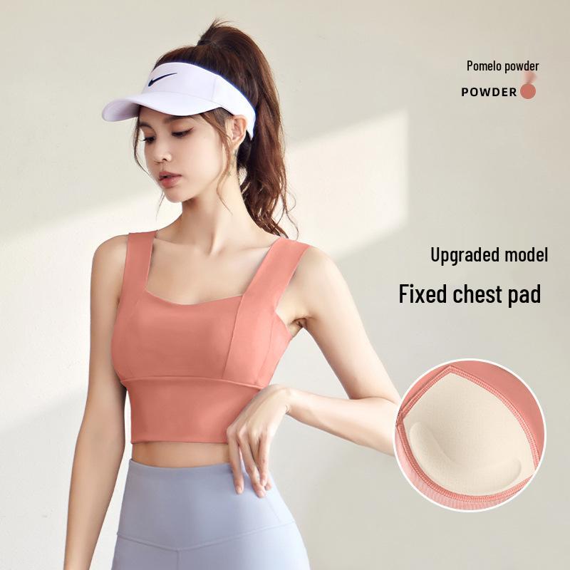 

Популярный спортивный бюстгальтер с широкими бретелями и мягкой подкладкой, с сексуальным пуш-апом и стильным дизайном спины M