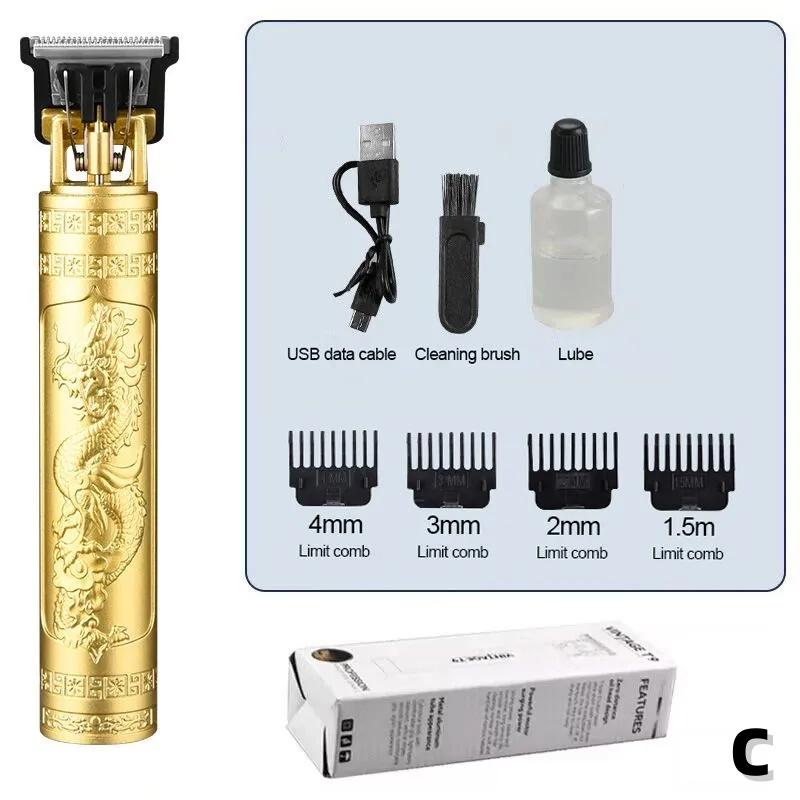 Electric Cordless Hair Cutting Machine Professional Hair Barber Trimmer For Men Clipper Shaver Beard Lighter