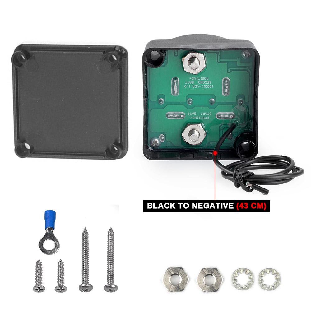140A Battery Isolator parallel for camper batteries Charging relay VSR 12V Split For Car RV's Boat Marine Camper Truck