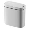 14L Smart Sensor Trash Can with Lid Auto Motion Sensor Rubbish Can IPX5 Waterproof Wastebasket for Bathroom Kitchen Narrow Space