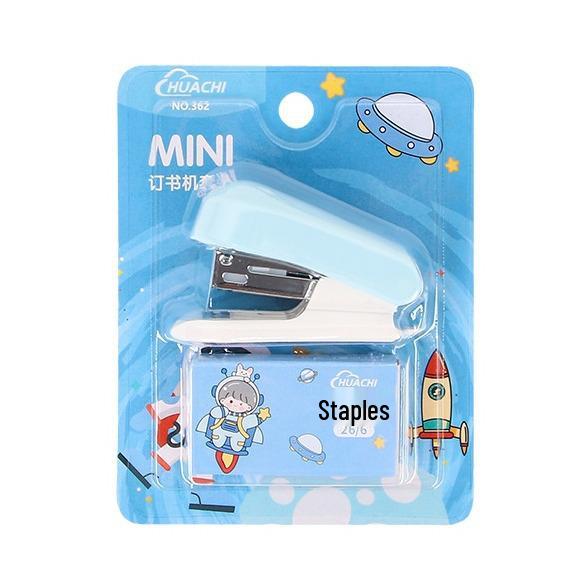 Mini Cartoon Stapler Set - Cute, Multifunctional Student Stationery and Office Stapler