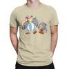 T-shirt da uomo Asterix e Obelix con Bor Magliette Fresche in Cotone Manica Corta T-shirt Girocollo Top Classici