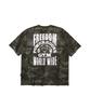 FREEDOM Powerhouse Mesh Oversized T-Shirt (Deep Camo)