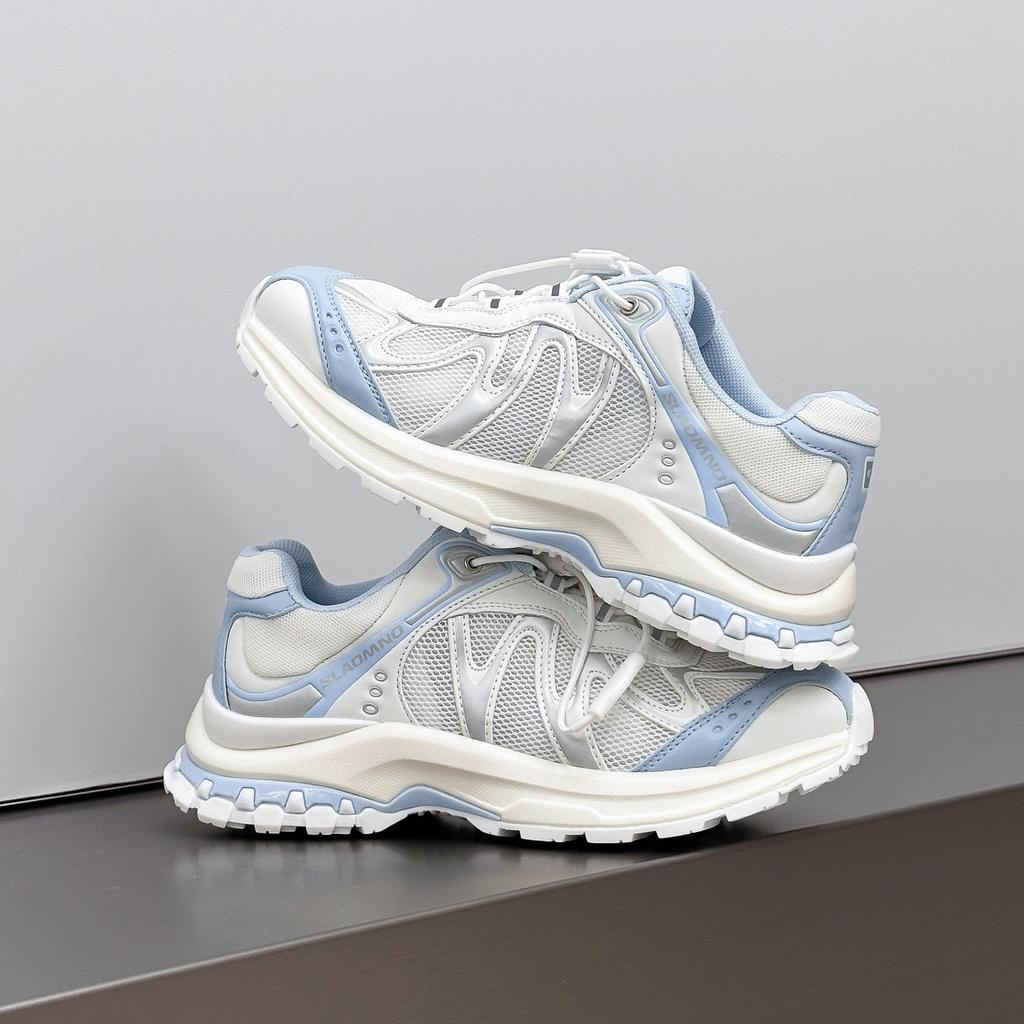 New Drawstring Breathable Outdoor Lightweight Non-slip Casual Shoes Mountaineering Dad Shoes Sports Shoes Show Small Feet