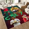 Cristiano Ronaldo 121 Teppich Büroteppich Design für Balkon Arbeitszimmer Eingangsbereich Außen rutschfester Teppich Anime Bürodekoration Geschenk für Festivals