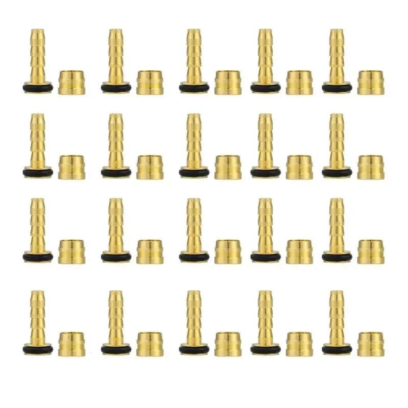 MTB Olive Head Set BH90/BH59 Fittings for SRAM/Magura/Tektro/Shimano Hydraulic Brake Hoses TEKTRO 20Sets-a