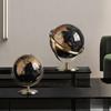 Home Decor Accessories Retro World Globe Modern Desktop Globe Geography Creative Learning Map For Kids Education Red Gold 2 Size