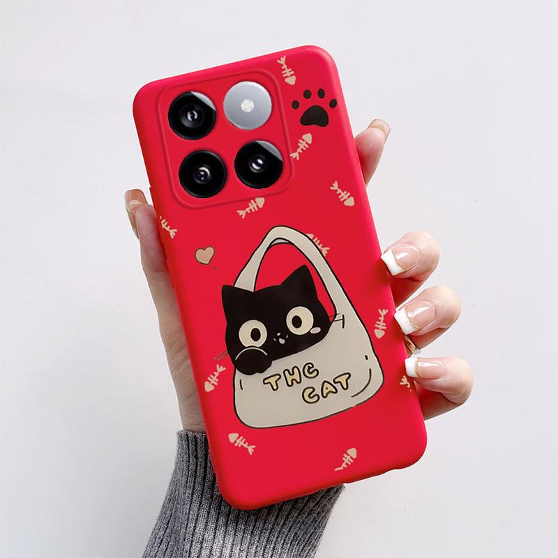 For Xiaomi 14T Pro Case Cute Astronaut Butterfly Cover Silicone Soft Phone Case For Xiaomi Mi 14T Pro Mi14T Fundas 6.67'' Bumper