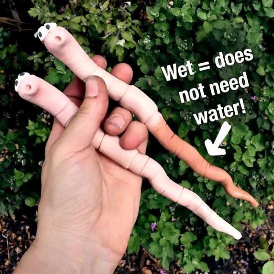 Potted Plant Water Sensor Worm Moisture Monitor Planter Insert Humidity Meter Sensor for Home Gardening Houseplants