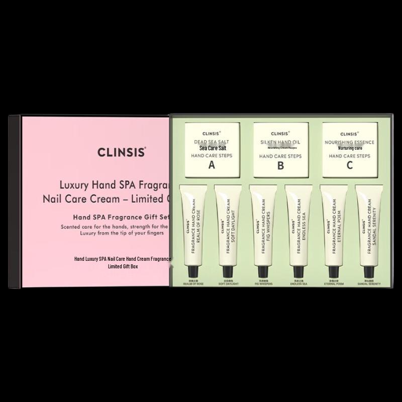 CLINSIS Hand Spa Nail Cream Fragrance Limited Gift Set