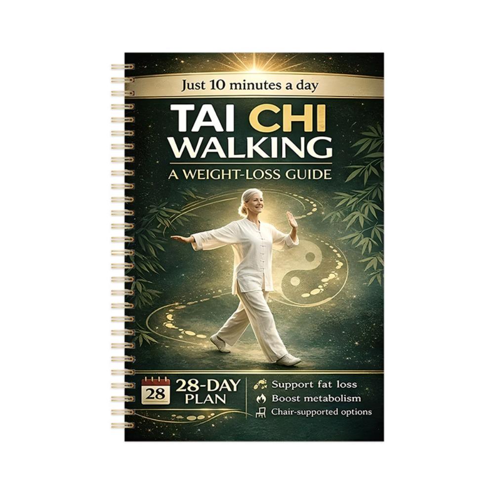 Afvallen Tai Chi Oefenboek Geïllustreerde Progressieve Planner Dagboek Senioren