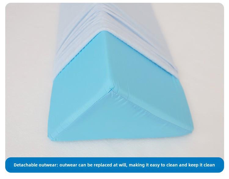 Unterstützungskissen für ältere Menschen und Schwangere: Dreieckiges Wendekissen mit hoher Dichte für bettlägerige Pflege