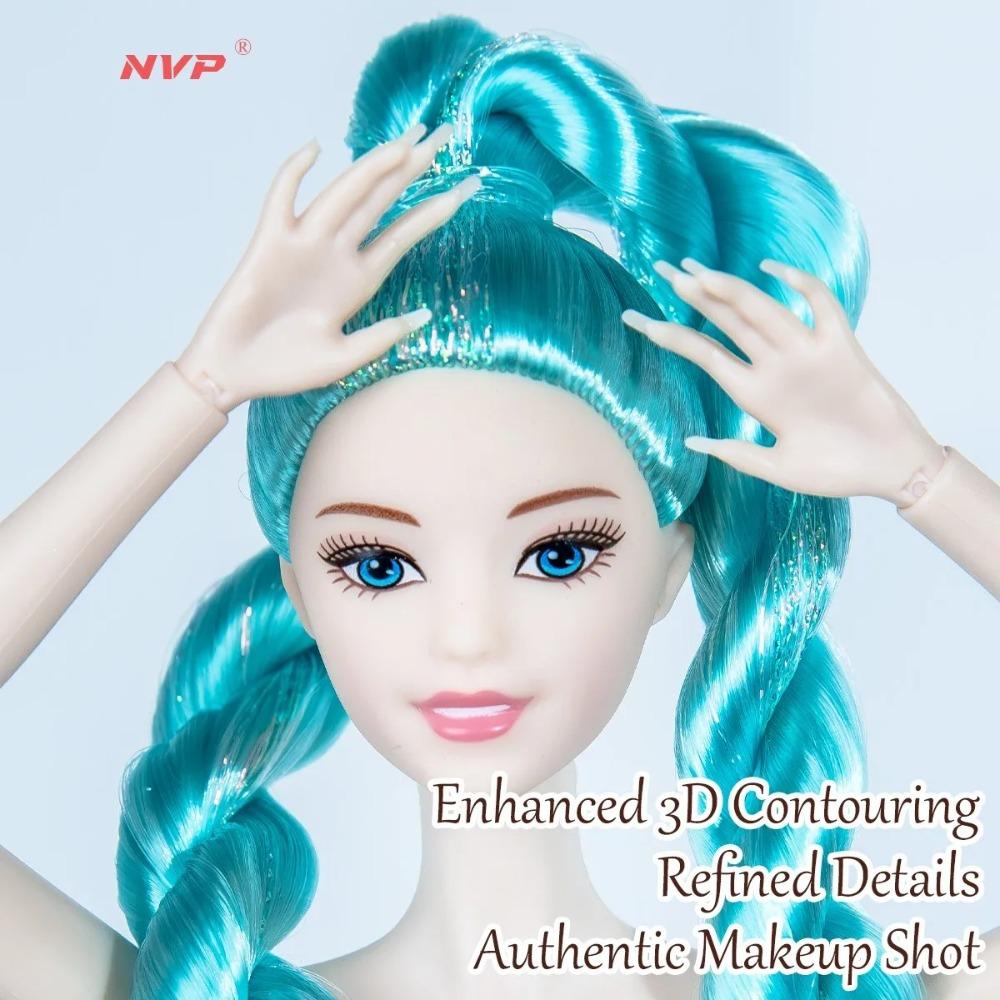 12.6in Articulated Doll 1/6 Scale 12-Joint, Changeable Makeup BJD (no Clothing)
