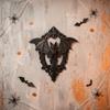 3D Printing Bat Wall Plaque Dark Style Halloween Wall Hanging  Bedroom Decoration