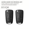 Flip Car Key Fob Case Cover Chain Remote Shell Holder Protector For Chevy Captiva Opel Astra H Adam Corsa Vectra Zafira Insignia