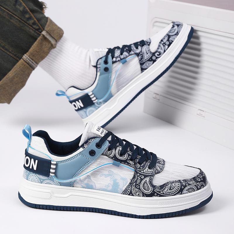 Herren Weiße Sport Basketballschuhe Streetstyle Laufschuhe Schuhe Studenten Übergröße Winterschuhe Low Top