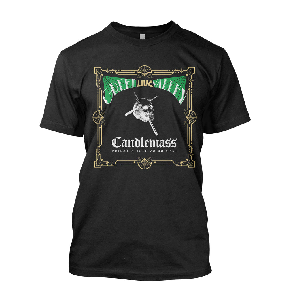 Candlemass Graphic Cotton T-shirt Unisex Summer Short Sleeve Fashion Brand Tee Luxury Casual Vintage Retro Top
