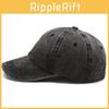 Korean Style Packable Cotton Baseball Cap With Breathable Design For Men And Women