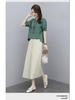 Relaxed Summer Two-Piece Set: Short-Sleeved Top & Wide-Leg Pants for a Youthful Look - 2024 Women's Fashion.