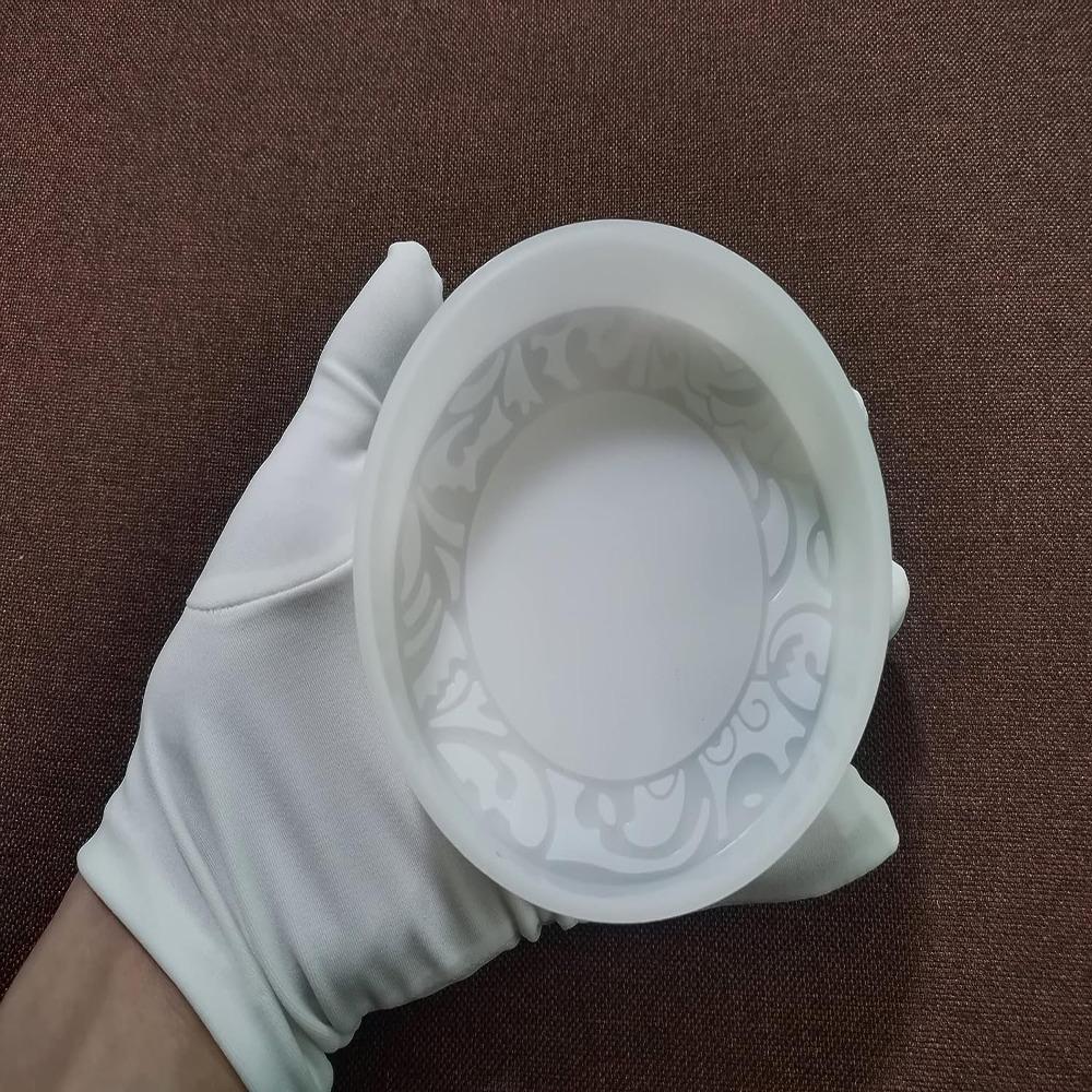 White Round Silicone Molds Silicone Car Freshie Silicone Molds Circle Freshie Molds DIY Handmade