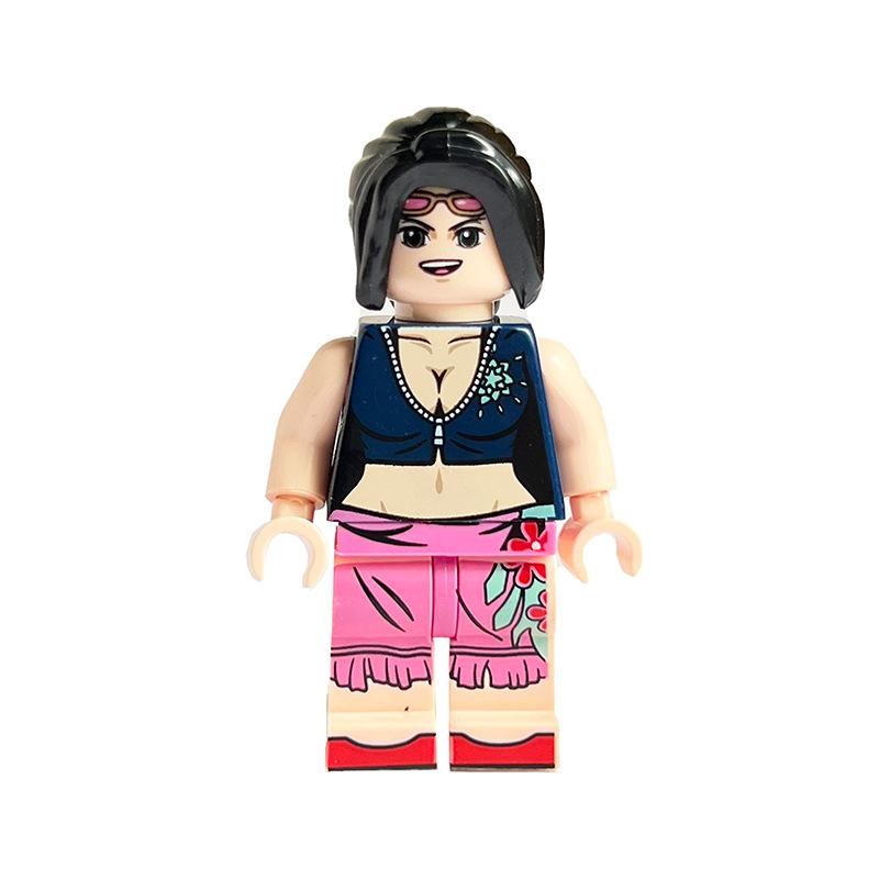 Ninja Warrior Superhero Doll With Weapon Single Building Block Assembly Toy