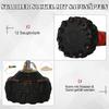 Freestanding Punching Bag for Adults, Suction Cup Base, Black and Red, 60x60x180 cm
