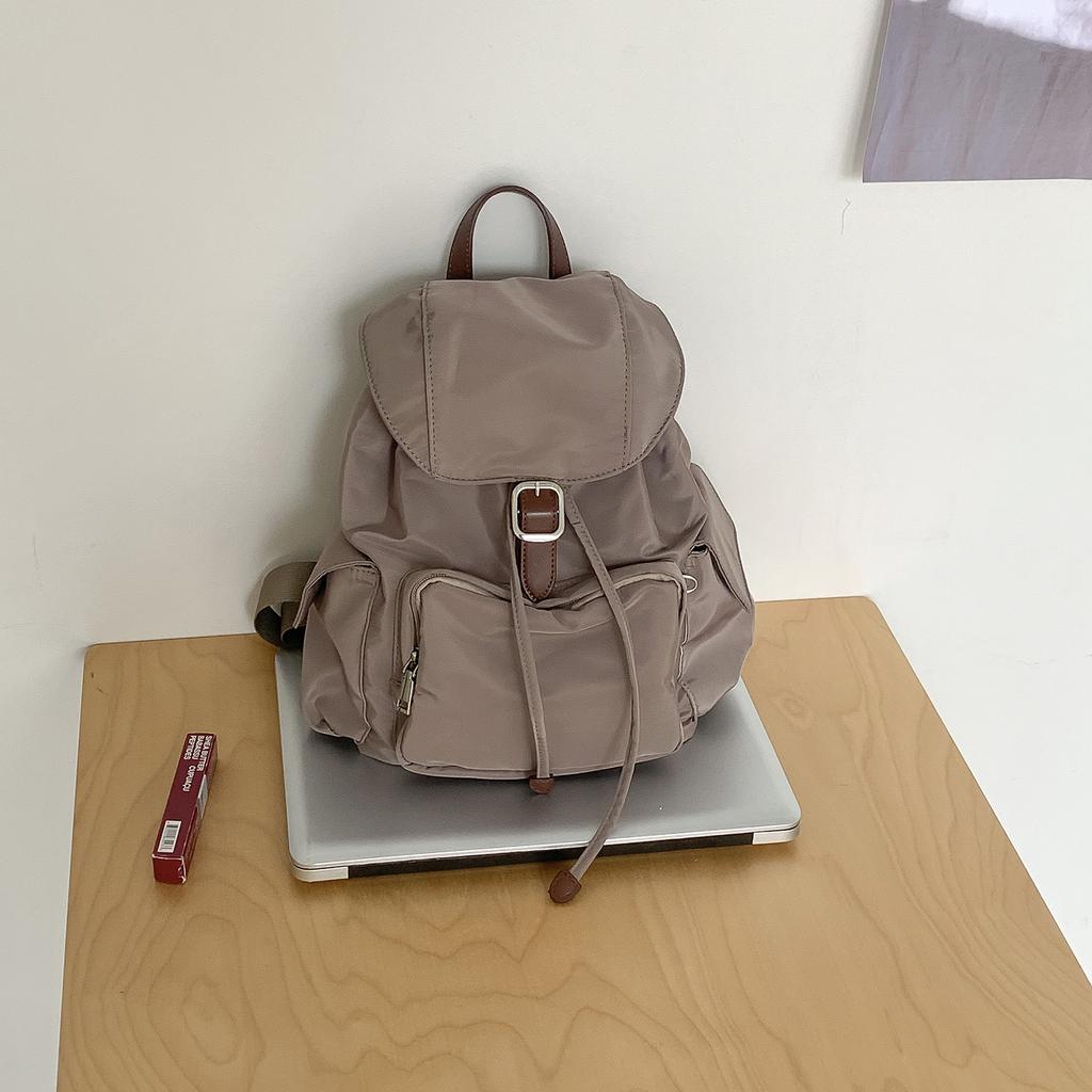 Lightweight Nylon Backpacks College Student Schoolbags Large Capacity Travel Commuter Backpack Female Mochilas