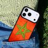 Maroc Morocco Flag Coat Of Arms Mobile Phone Case Compatible with IPhone 17 16 15 14 13 12 11Pro Max 17 Air Cover