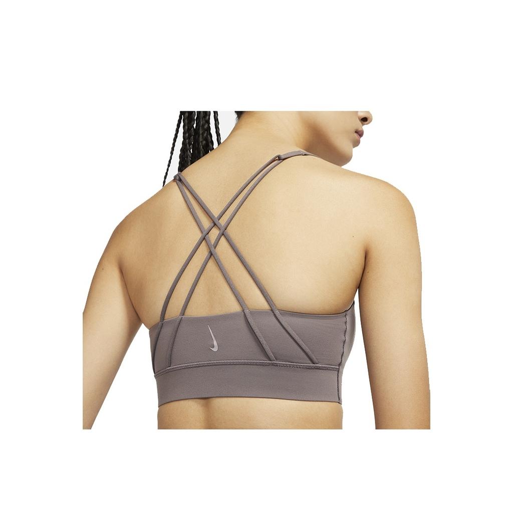 Nike Swoosh Luxe Medium Support Sports Bra Women Underwear Tea CJ0545-202