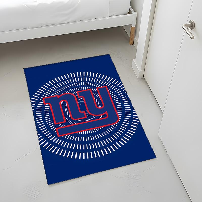 New York Giants (1) Rug Suitable For Living Rooms Bedrooms Computer Rooms Dining Areas And Placement Under Tables And Chairs Also An Ideal Choice For 