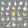 50 Duck Graffiti Stickers Cartoon Cute Animal Stickers Children DIY Skateboard Mobile Phone Case Suitcase Stickers