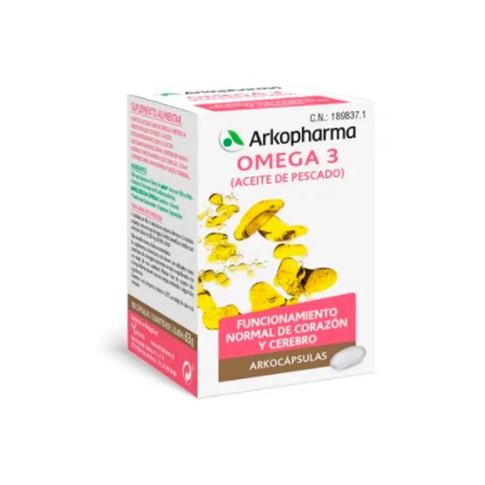 Arkopharma Arkocaps Omega 3 Olej rybi 100 kapsułek