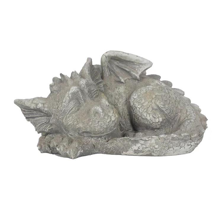 Solar Garden Angel Resin Statue with LED Light