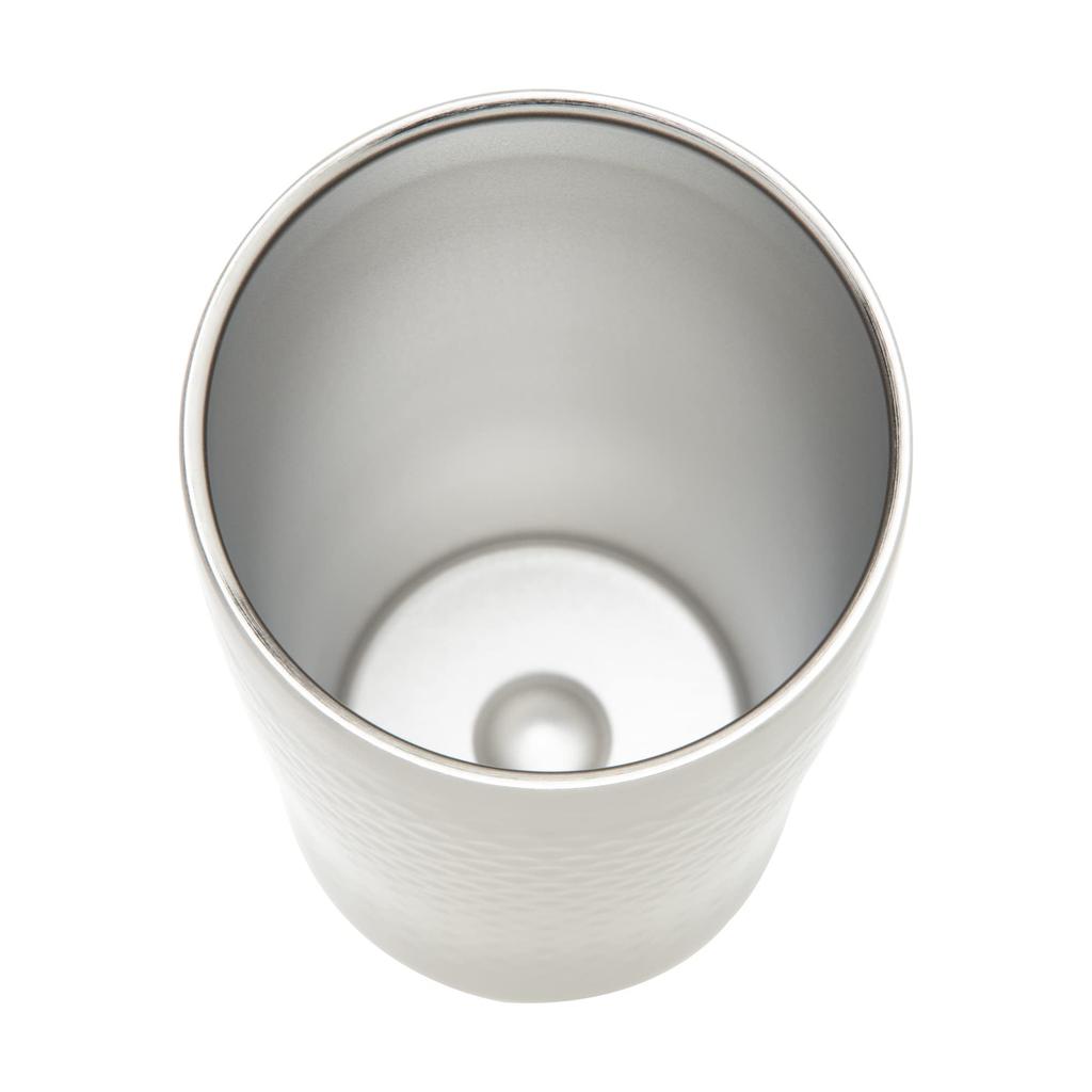 Maebata Luxe Pair of Thermo Silver 51350 Tumblers, & Silver, 340ml,