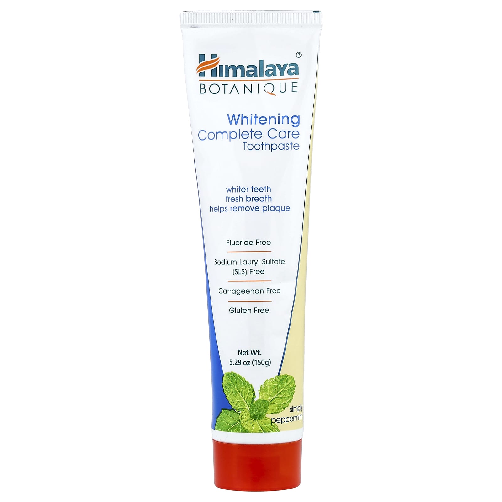

Botanique, Whitening Complete Care Toothpaste, Simply Peppermint, 150G(5.29Oz)