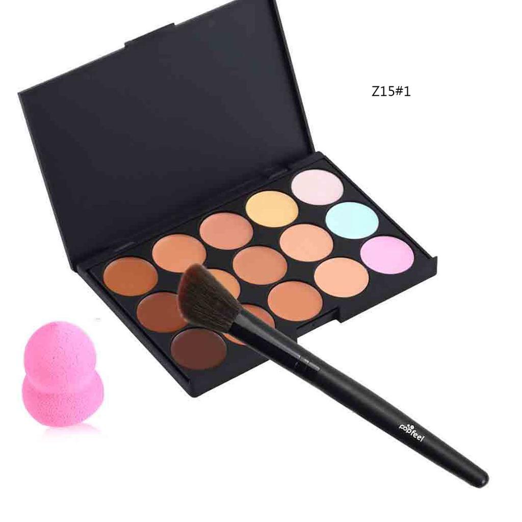 bronzer and concealer