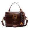 Small Bag Women's New Fashionable Portable Box Bag Textured Messenger Bag
