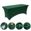 Stretch Spandex Table Covers For 6 Foot Tables - 6 Ft Universal Rectangular Fitted Tablecloth Protector