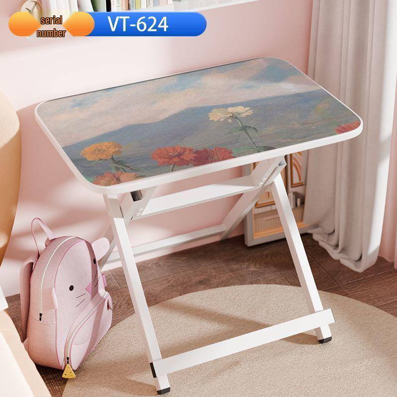 Przenośny wielofunkcyjny składany zestaw biurka i krzesełka dla dzieci - Nie wymaga montażu