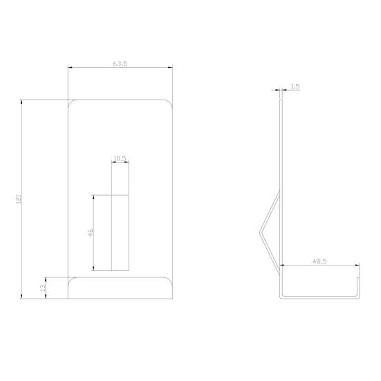 Lock Box Door Mount Bracket Security Lock Box Over The Door Hook Heavy Duty Iron Universal Lock Box Door Mounting Holder