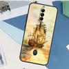 Sailing Pirate Ship For Nubia Red Magic 10 Pro Plus 6 7 Pro 6S 7S 5G 6R RedMagic 9 8 8S 9S Pro Plus Phone Case