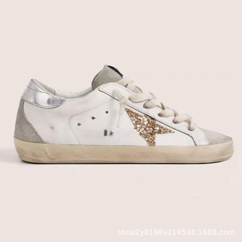 Chaussures de sport pour femmes étoiles petites sales classiques polyvalentes chaussures de skate pour hommes augmentation de la hauteur intérieure chaussures blanches en cuir de vachette sales