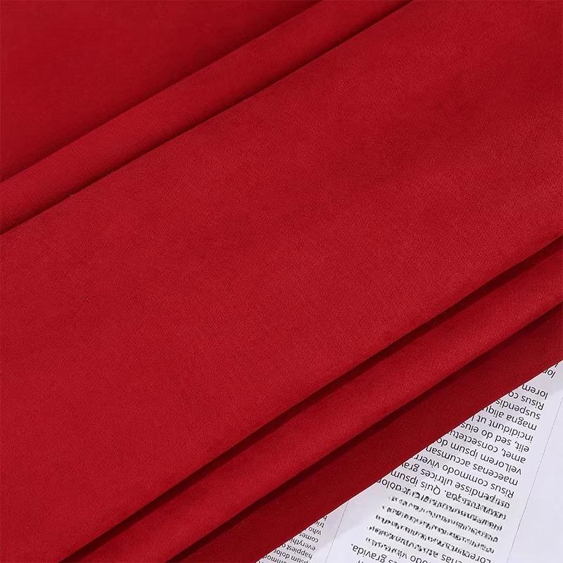 100x150cm Soft Matte Frosted Velvet Suede Fabric Transverse Micro Elasticity Women's Clothing Hats Designer DIY Sewing Fabric