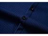 2025 Men's Solid Color Short Sleeve Lapel Shirt - European & American Casual