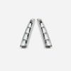 For Kia Carnival KA4    ABS Red Car Front Fog Light Lamp side AC vent Frame Covers Trim Sticker Auto Accessories