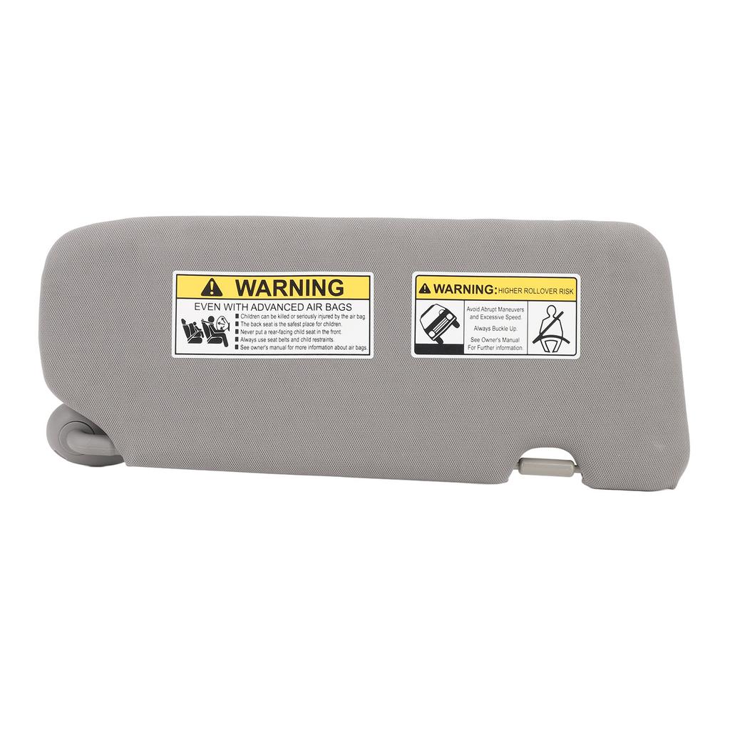 Sonnenblende Assy Sonnenschutz ABS Kunstleder Präzise Passform Ersatz Sonnenblende für CR‑V 2017 bis 2022 Links: 83280 TLA