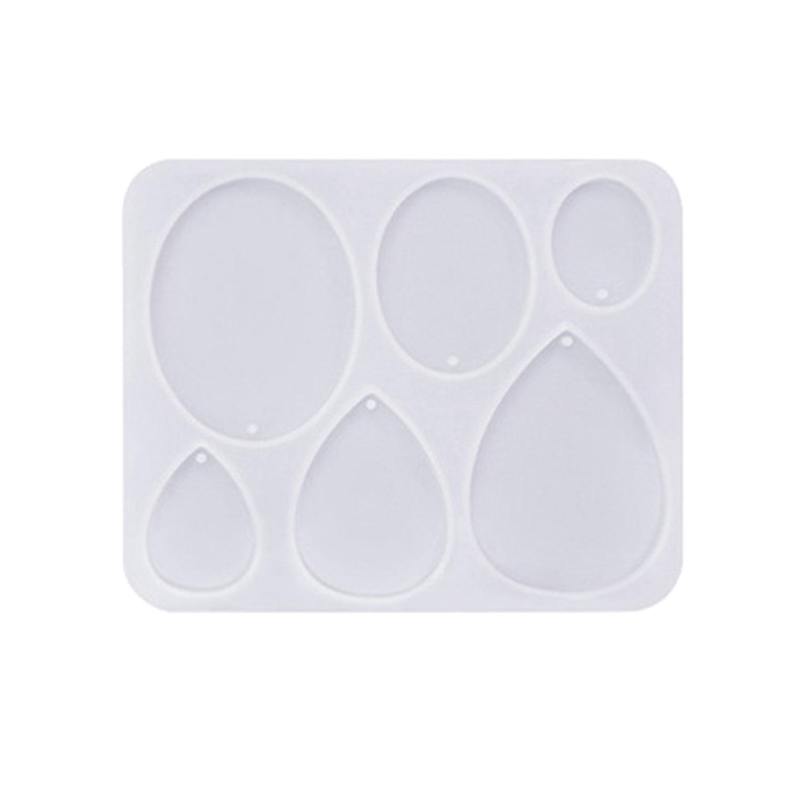 

Форма для изготовления эпоксидной смолы своими руками, серьги, украшения, подвеска, украшение, несколько стилей, круглая, овальная, зеркальная, силиконовая форма T2