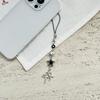 Stylish Beaded Star Phone Chain Multifuntional Beads Accessory Keyring Decors Phone Strap for Fashion Enthusiasts