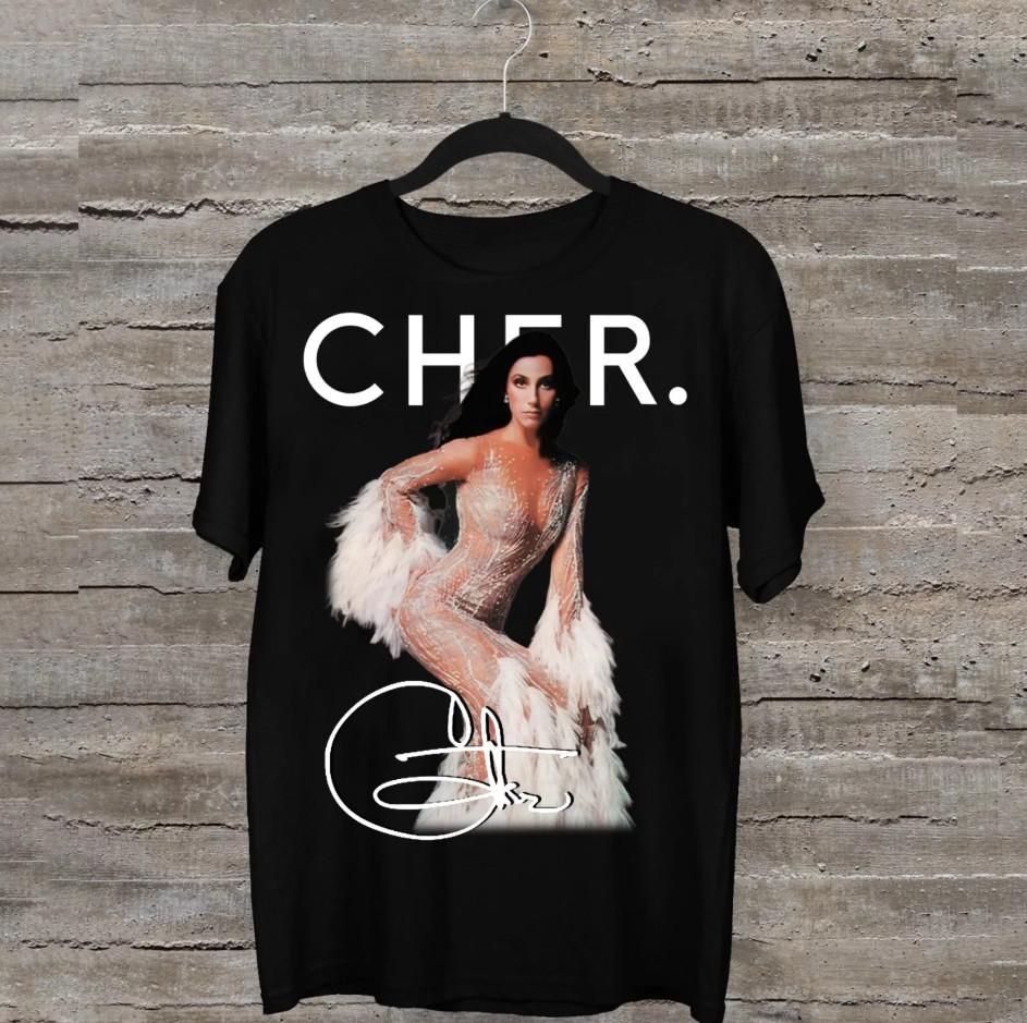 Cher Tour Tee Collection Singer Unisex T-shirt, Size S-4XL